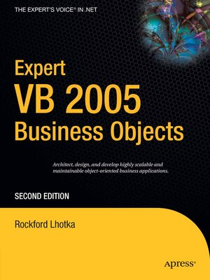 cover image of Expert VB 2005 Business Objects